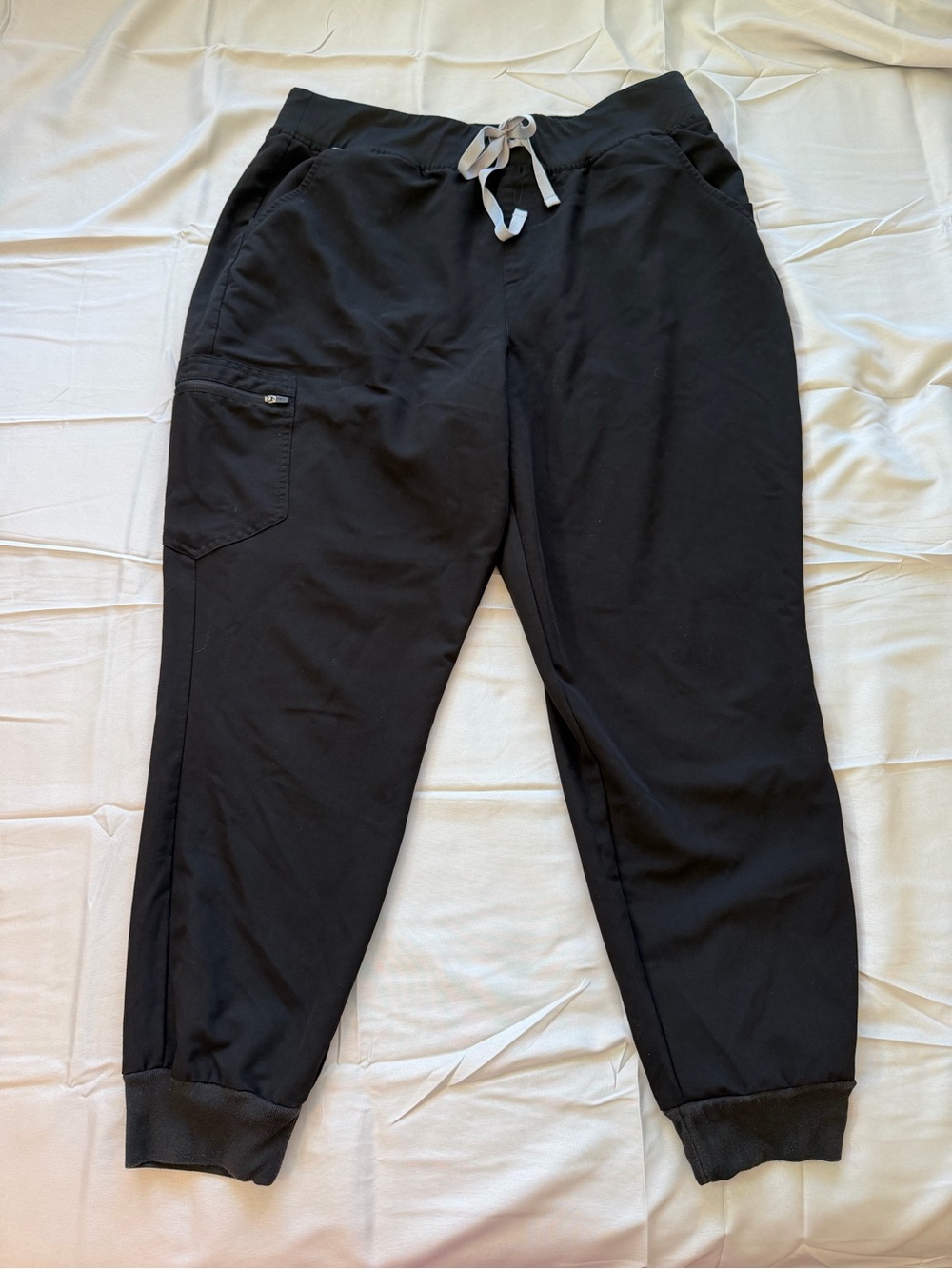 Figs Black Jogger Scrub Pants
